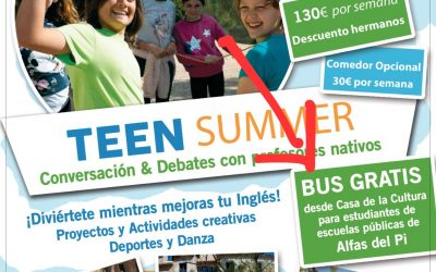 Programa de inmersión en inglés ‘Teen Summer’ para adolescentes en AIS International School