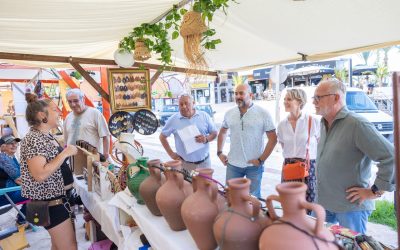 Regresa al Racó de l’Albir la Feria de Artesanía con 23 puestos para quedarse todo el verano